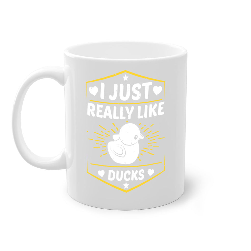 I just really like ducks Style 43#- duck-Mug / Coffee Cup