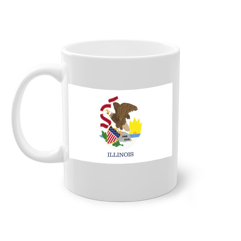 Illinois 39#- Us Flags-Mug / Coffee Cup