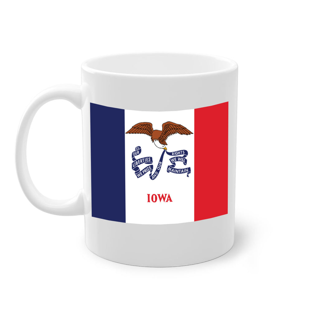 Iowa 37#- Us Flags-Mug / Coffee Cup