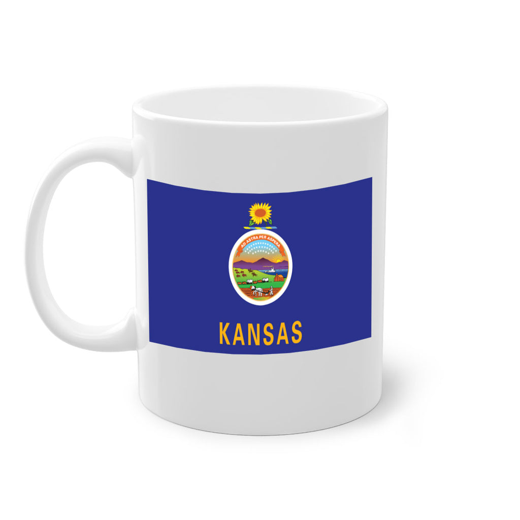 Kansas 36#- Us Flags-Mug / Coffee Cup