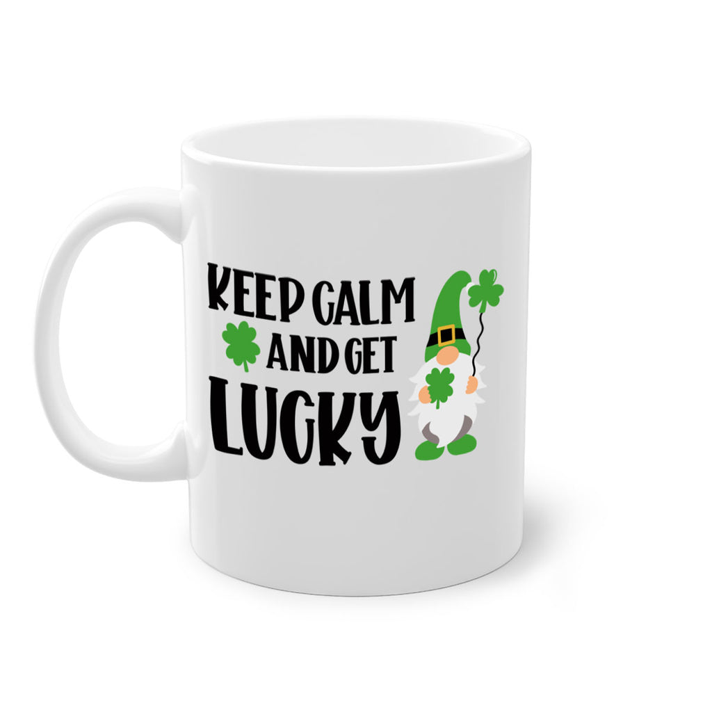 Keep Calm And Get Lucky Style 75#- St Patricks Day-Mug / Coffee Cup
