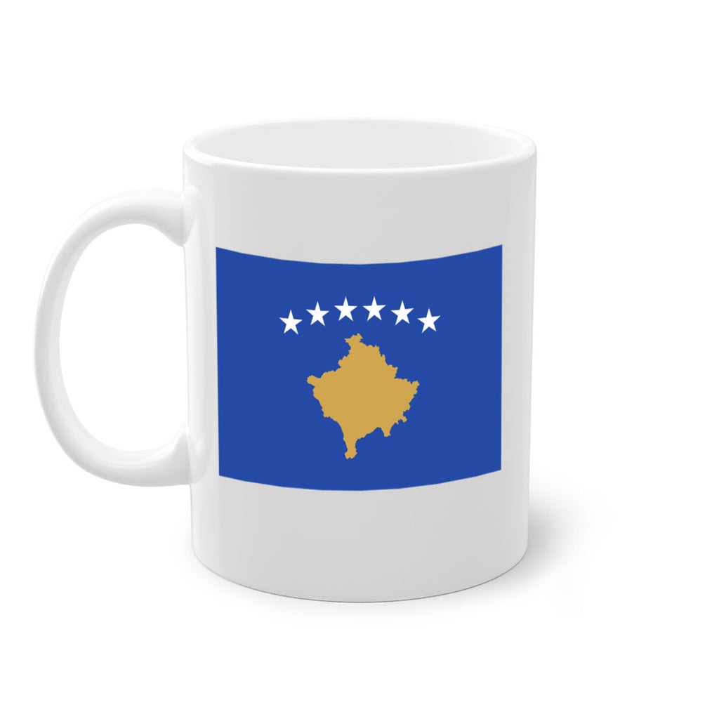 Kosovo 108#- world flag-Mug / Coffee Cup