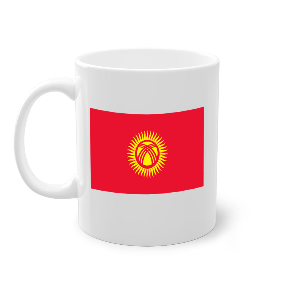 Kyrgyzstan 106#- world flag-Mug / Coffee Cup