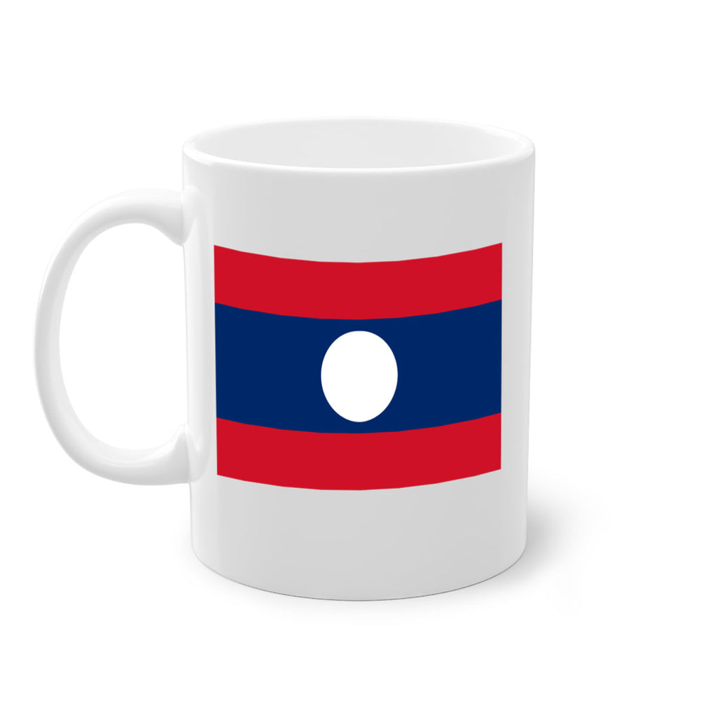 Laos 105#- world flag-Mug / Coffee Cup