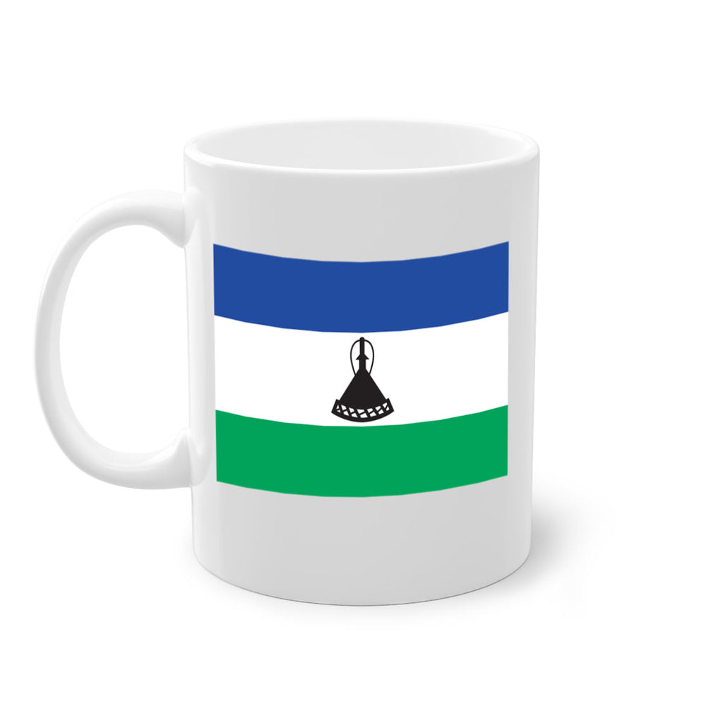 Lesotho 102#- world flag-Mug / Coffee Cup