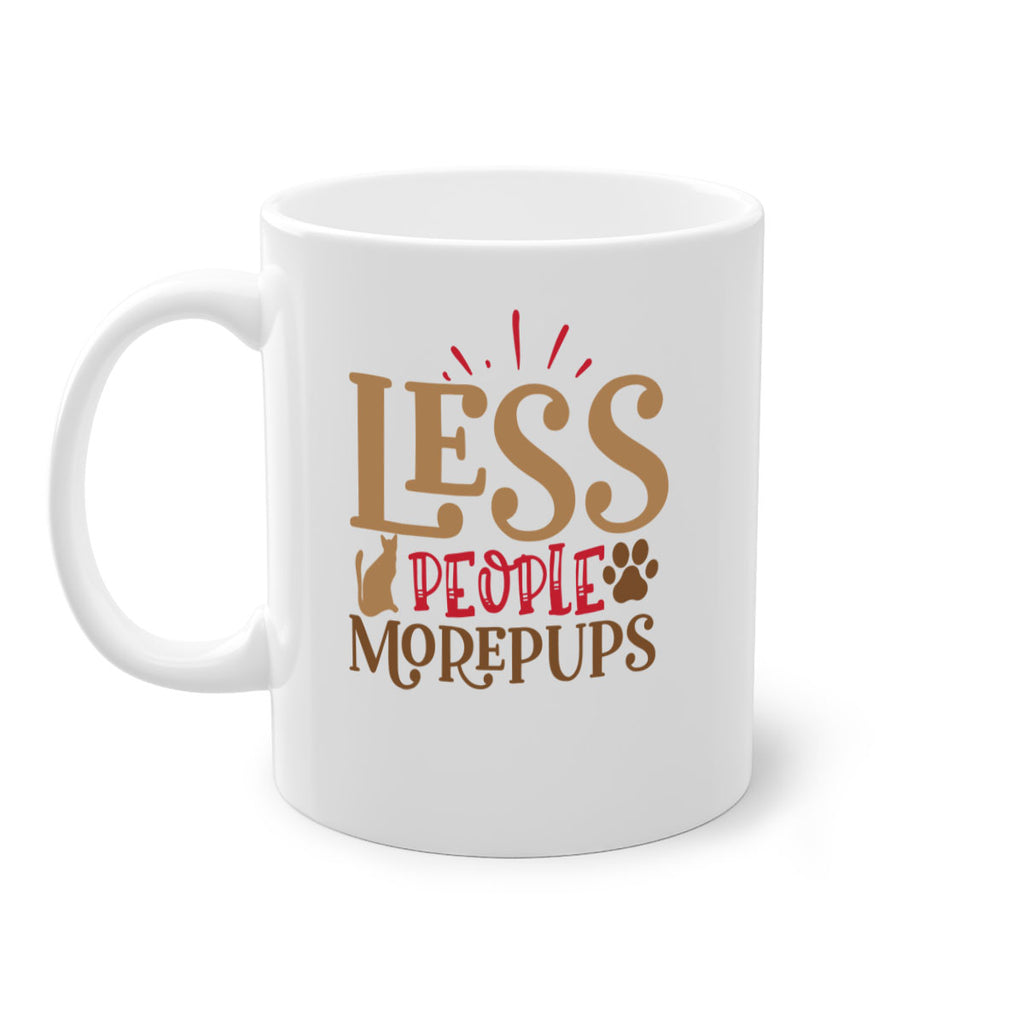 Less People More Pups Style 18#- cat-Mug / Coffee Cup