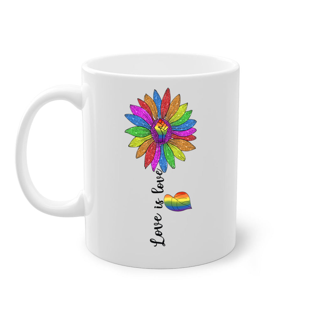 Love Is Love Pride Lgbt Sunflower Png 47#- lgbt-Mug / Coffee Cup