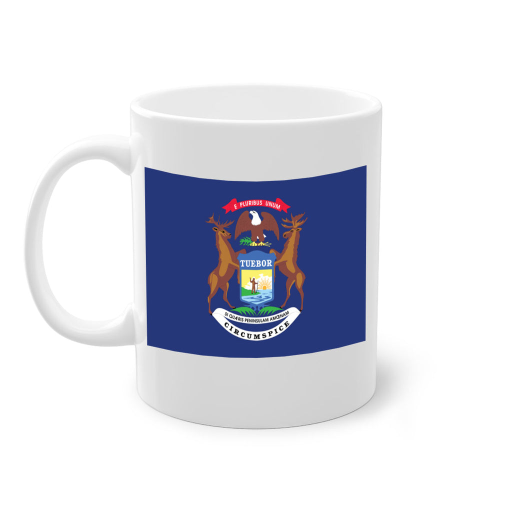 Michigan 30#- Us Flags-Mug / Coffee Cup