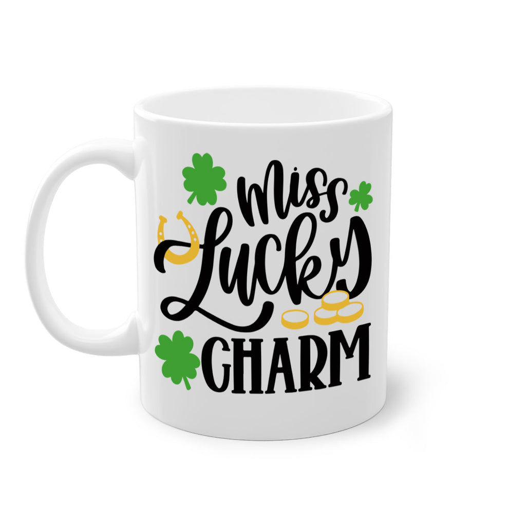 Miss Lucky Charm Style 47#- St Patricks Day-Mug / Coffee Cup