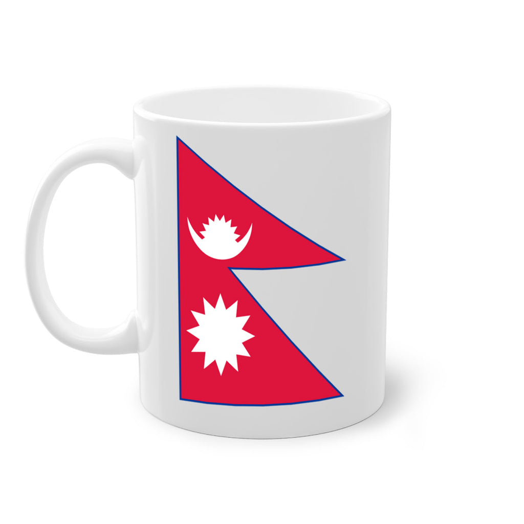 Nepal 76#- world flag-Mug / Coffee Cup