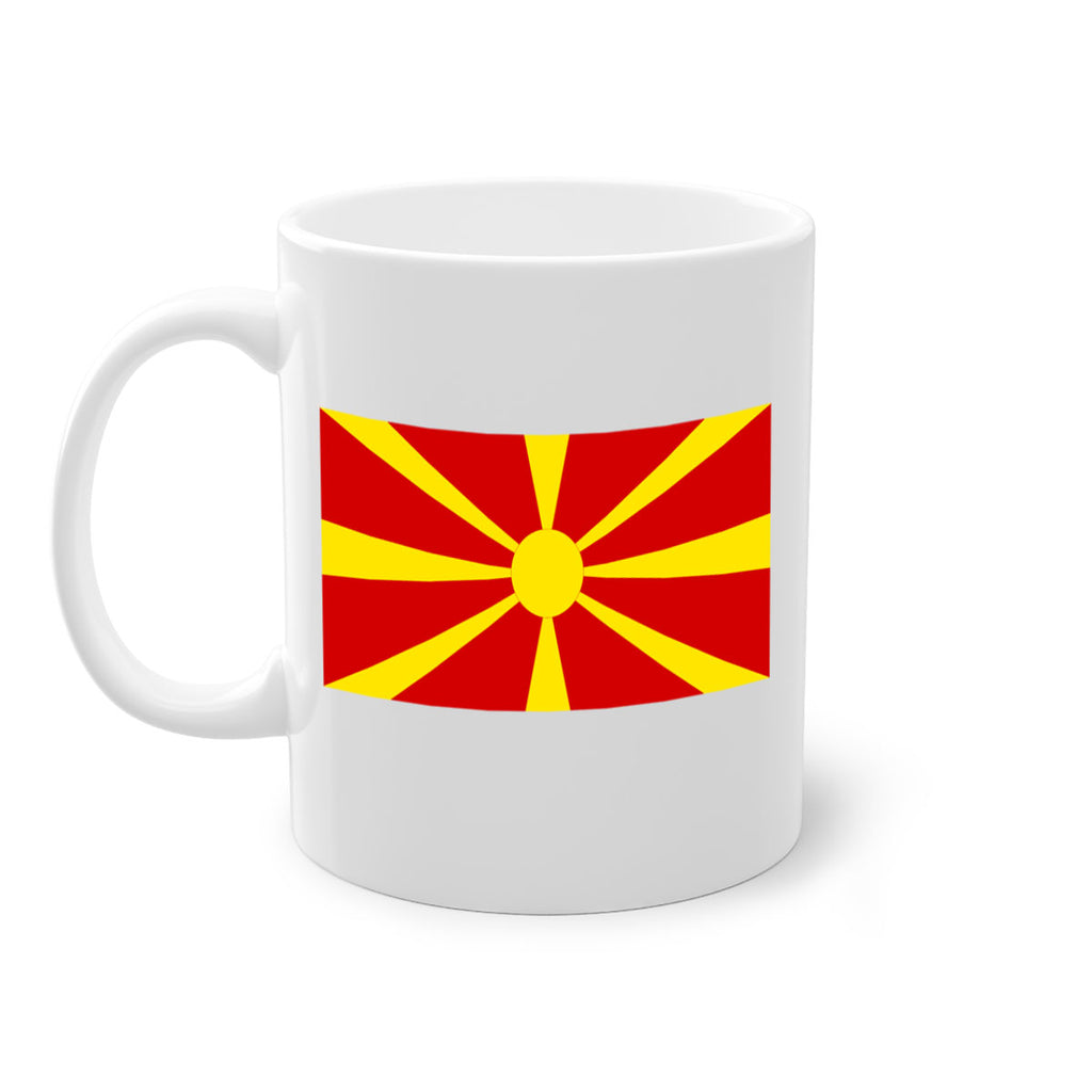 North Macedonia 69#- world flag-Mug / Coffee Cup