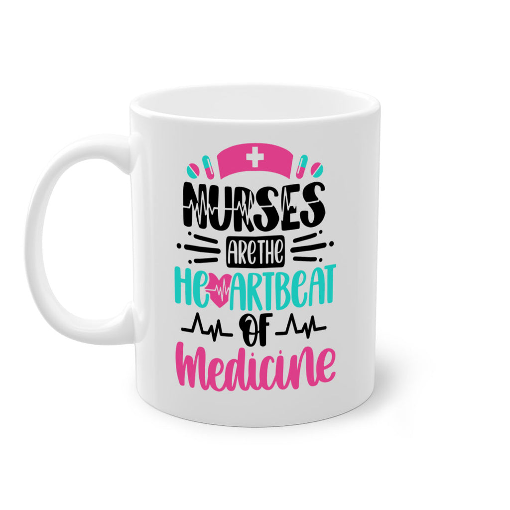Nurses Are The Heartbeat Style Style 90#- nurse-Mug / Coffee Cup