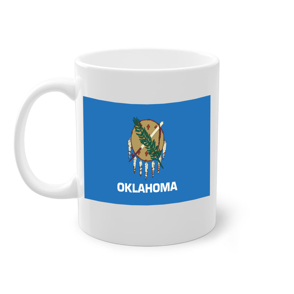 Oklahoma 16#- Us Flags-Mug / Coffee Cup