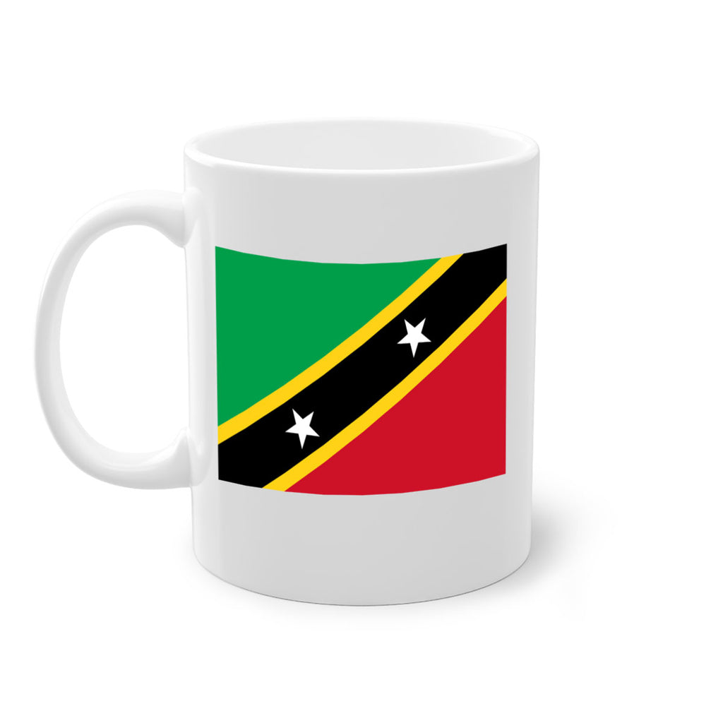 Saint Kitts and Nevis 52#- world flag-Mug / Coffee Cup