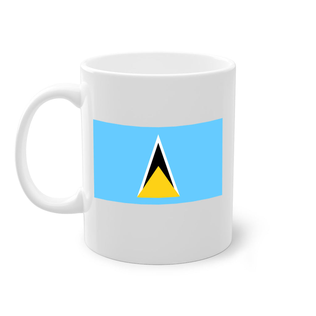 Saint Lucia 51#- world flag-Mug / Coffee Cup