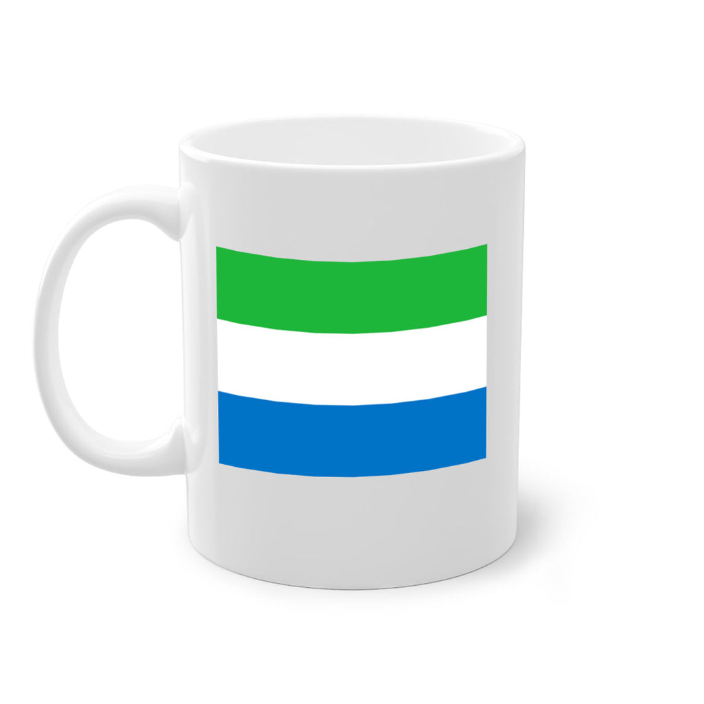 Sierra Leone 42#- world flag-Mug / Coffee Cup