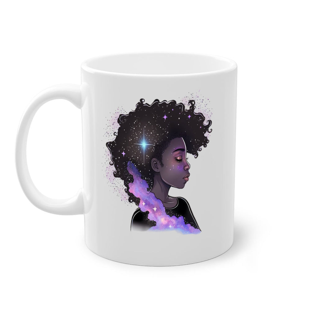 Sparkling Black Girl Design 4#- Black women - Girls-Mug / Coffee Cup