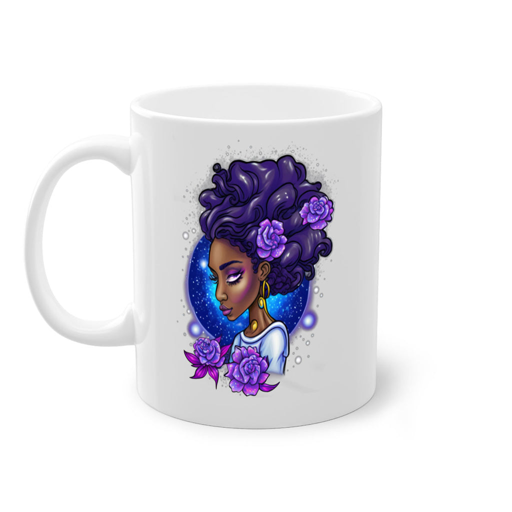 Sparkling Black Girl Design 7#- Black women - Girls-Mug / Coffee Cup