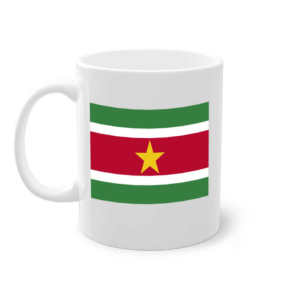 Suriname 30#- world flag-Mug / Coffee Cup