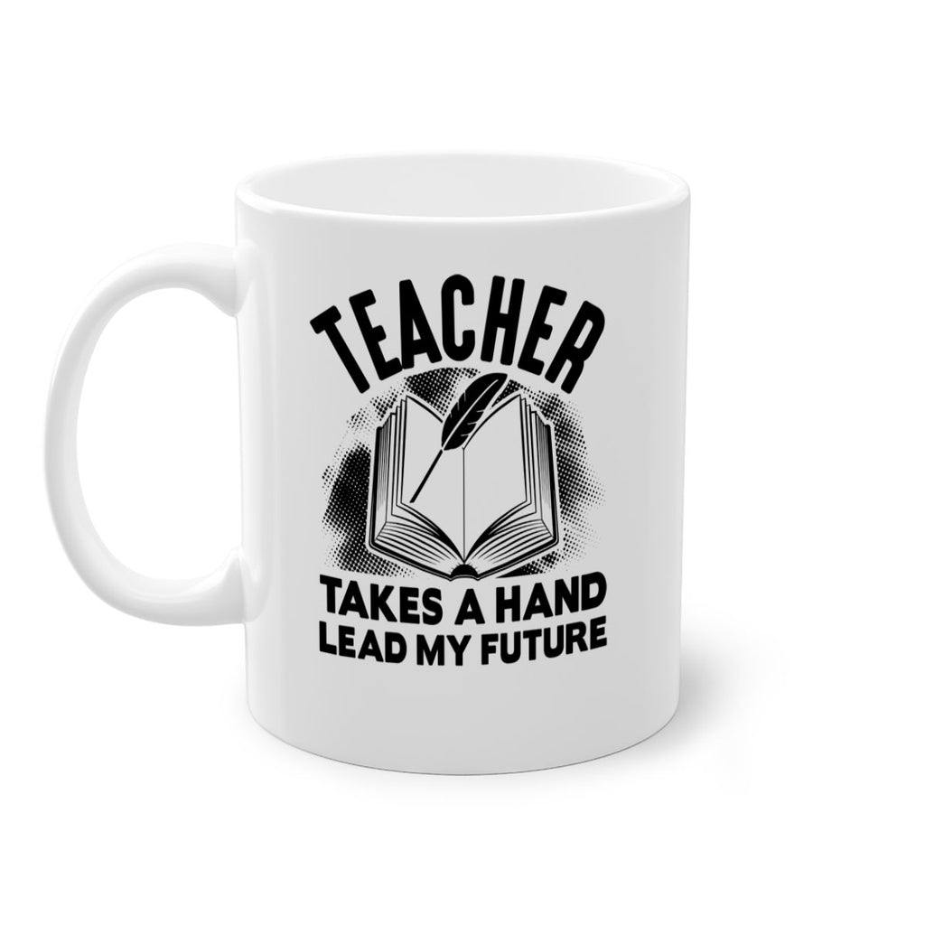 Teacher take a hand Style 202#- teacher-Mug / Coffee Cup