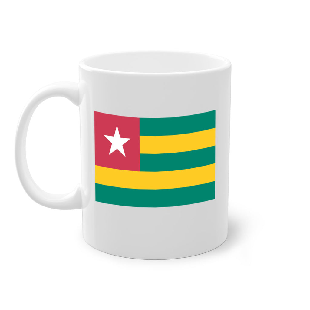 Togo 21#- world flag-Mug / Coffee Cup