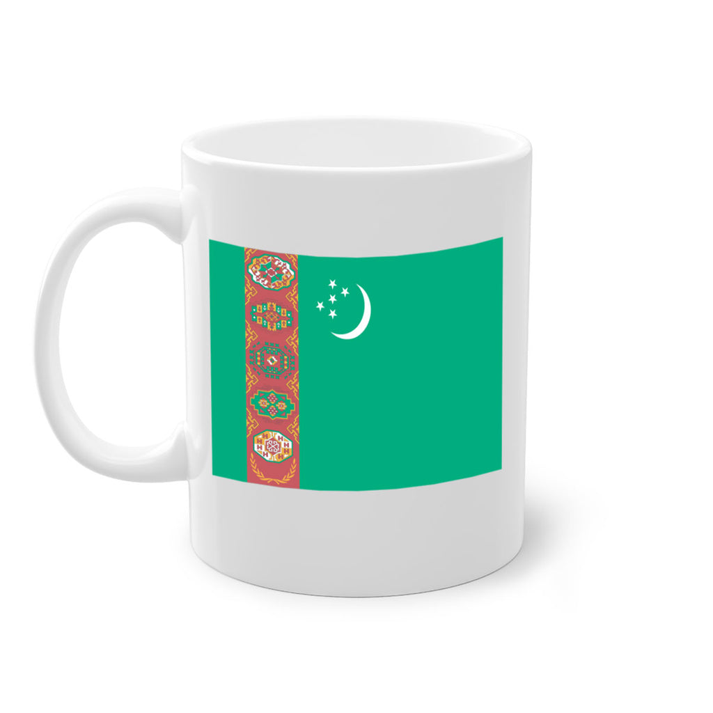 Turkmenistan 16#- world flag-Mug / Coffee Cup