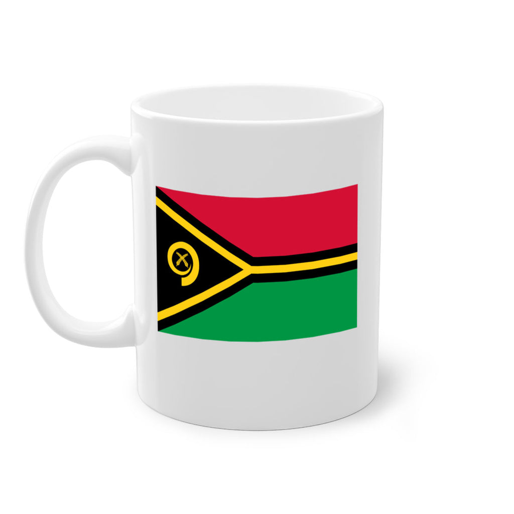 Vanuatu 7#- world flag-Mug / Coffee Cup