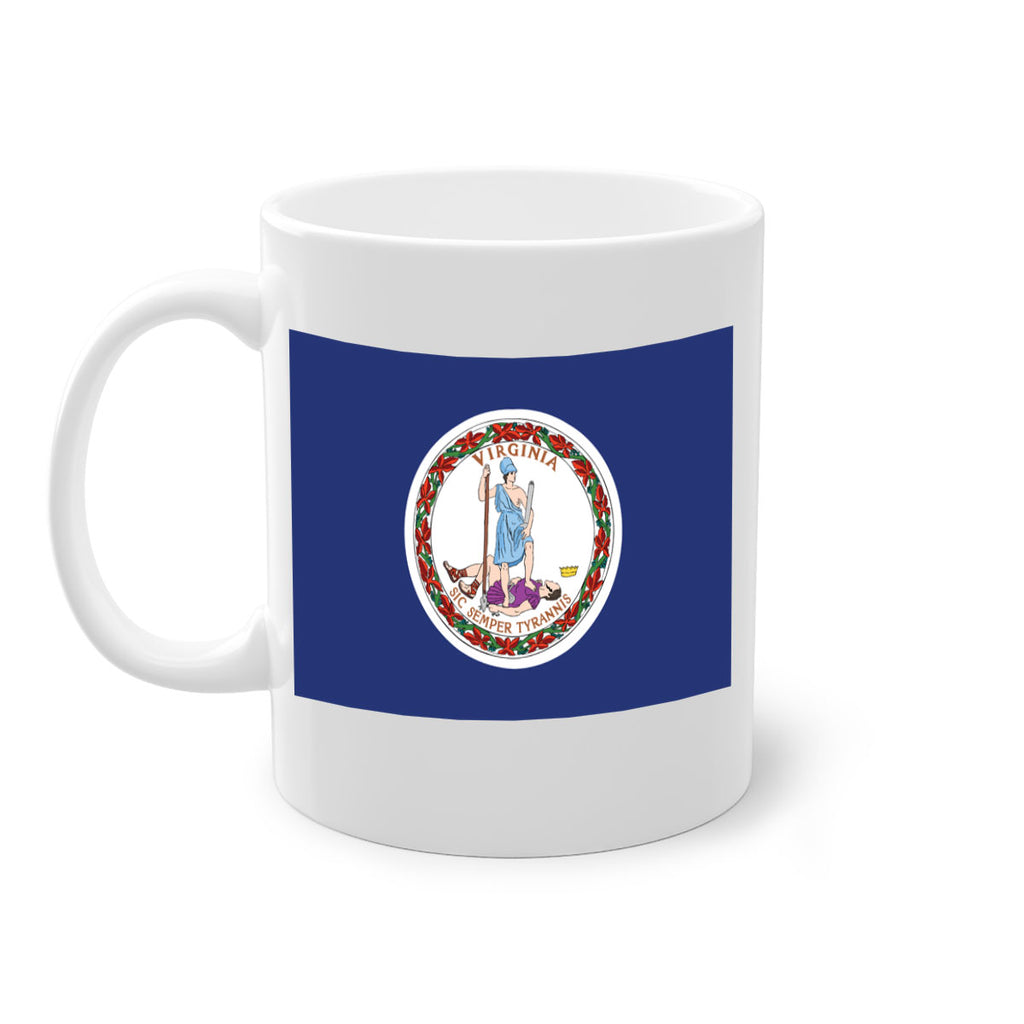 Virginia 6#- Us Flags-Mug / Coffee Cup