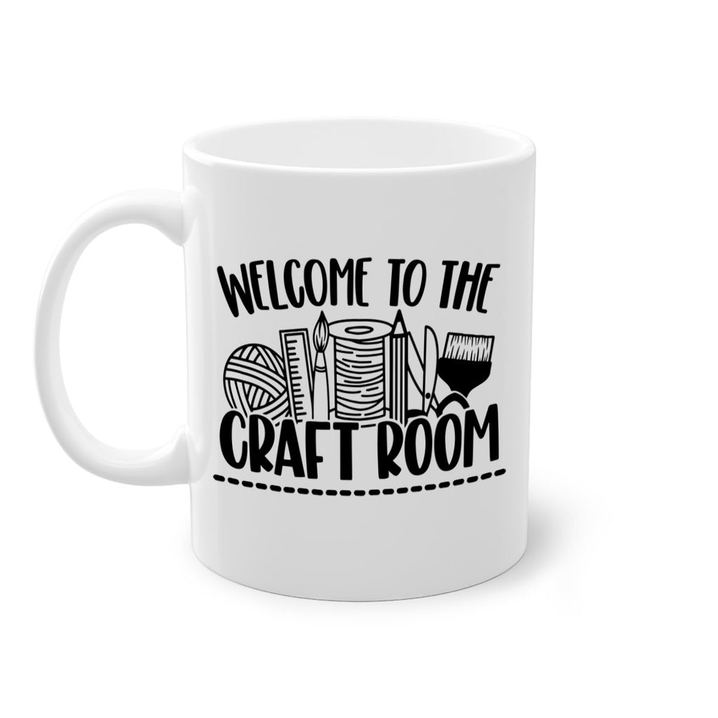 Welcome To the Craft Room 1#- crafting-Mug / Coffee Cup