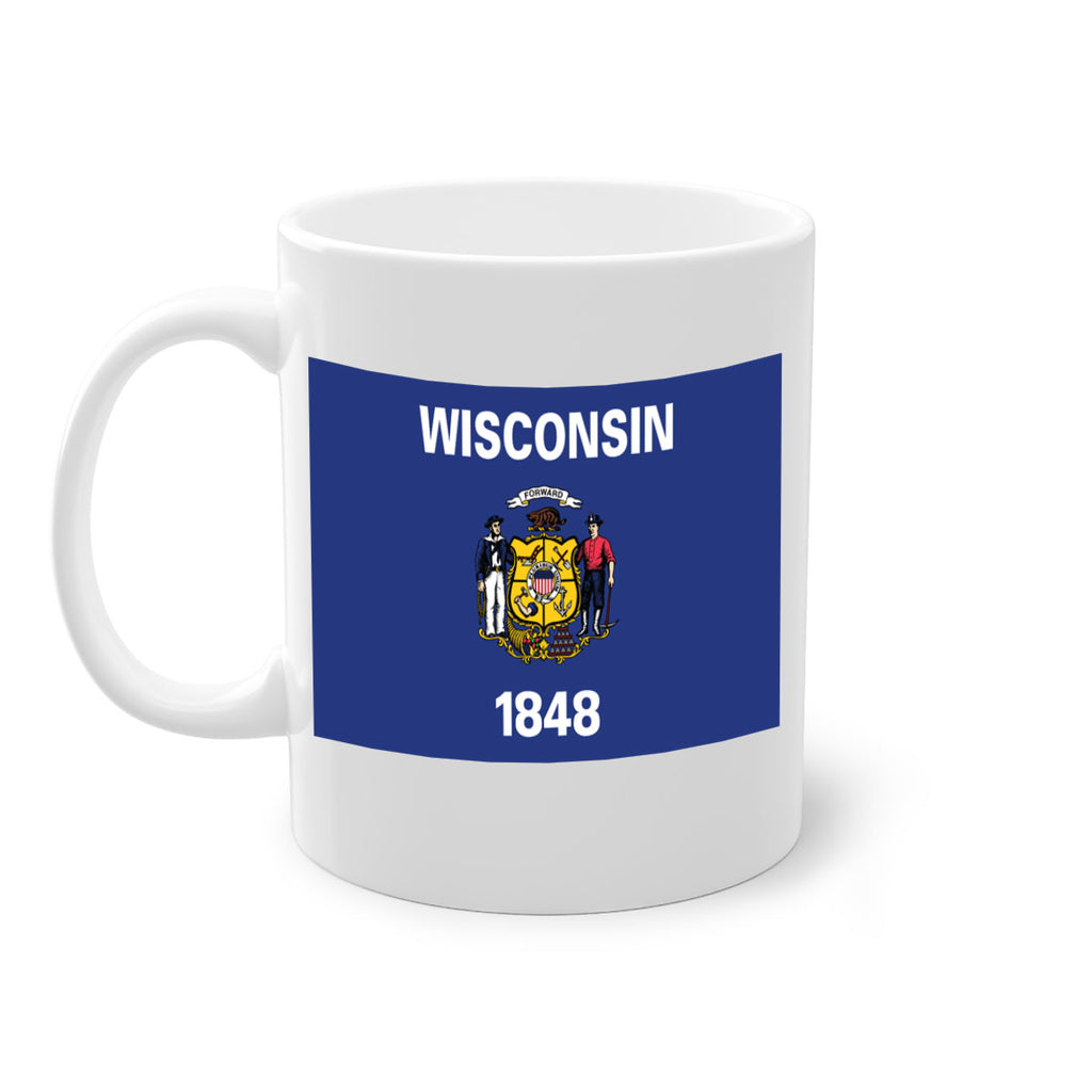 Wisconsin 2#- Us Flags-Mug / Coffee Cup