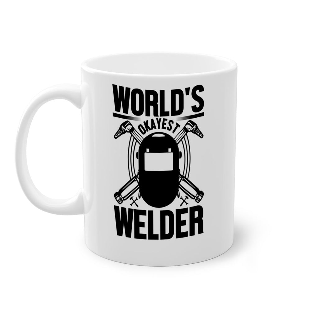 Worlds okayest Style 1#- welder-Mug / Coffee Cup