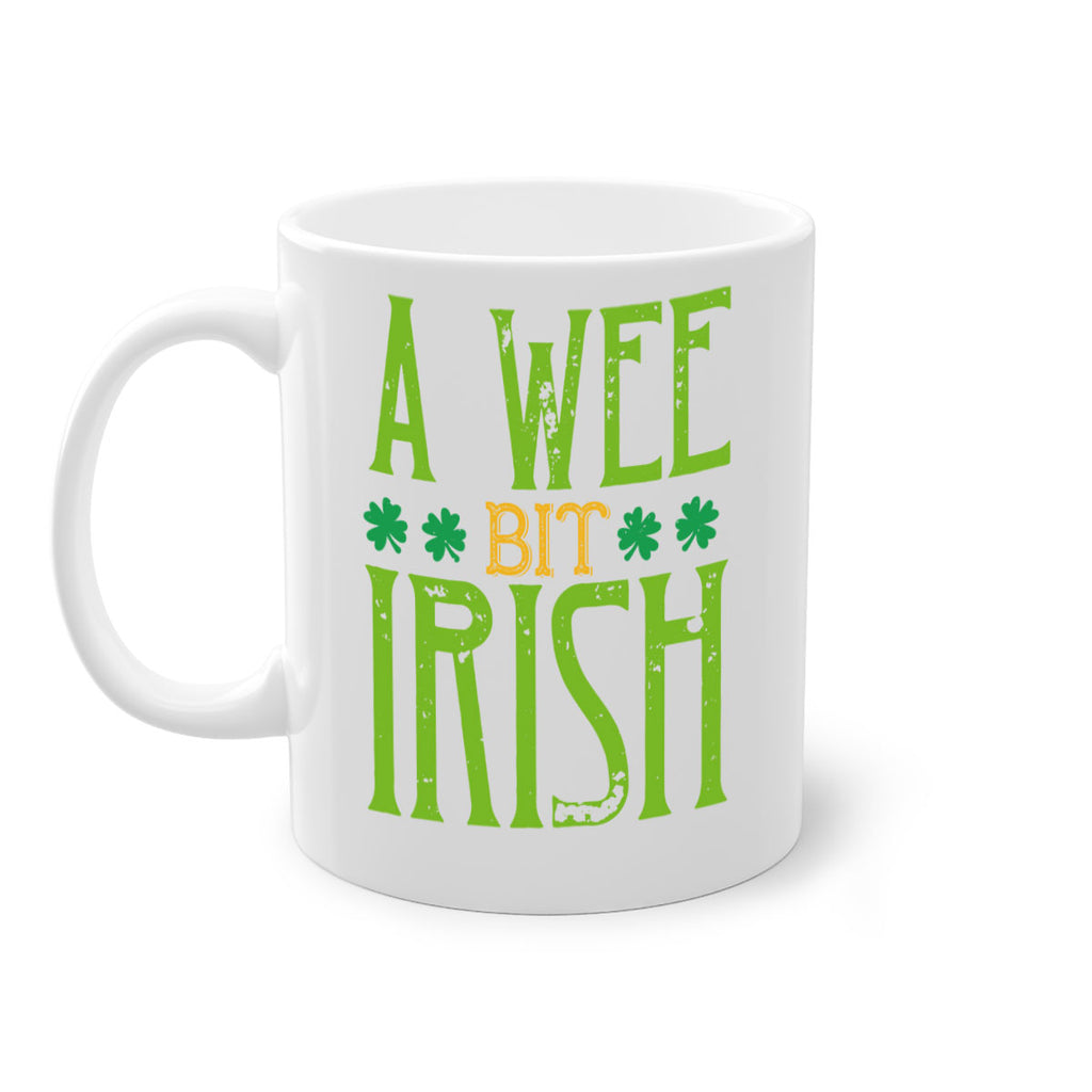 a wee bit irish Style 145#- St Patricks Day-Mug / Coffee Cup