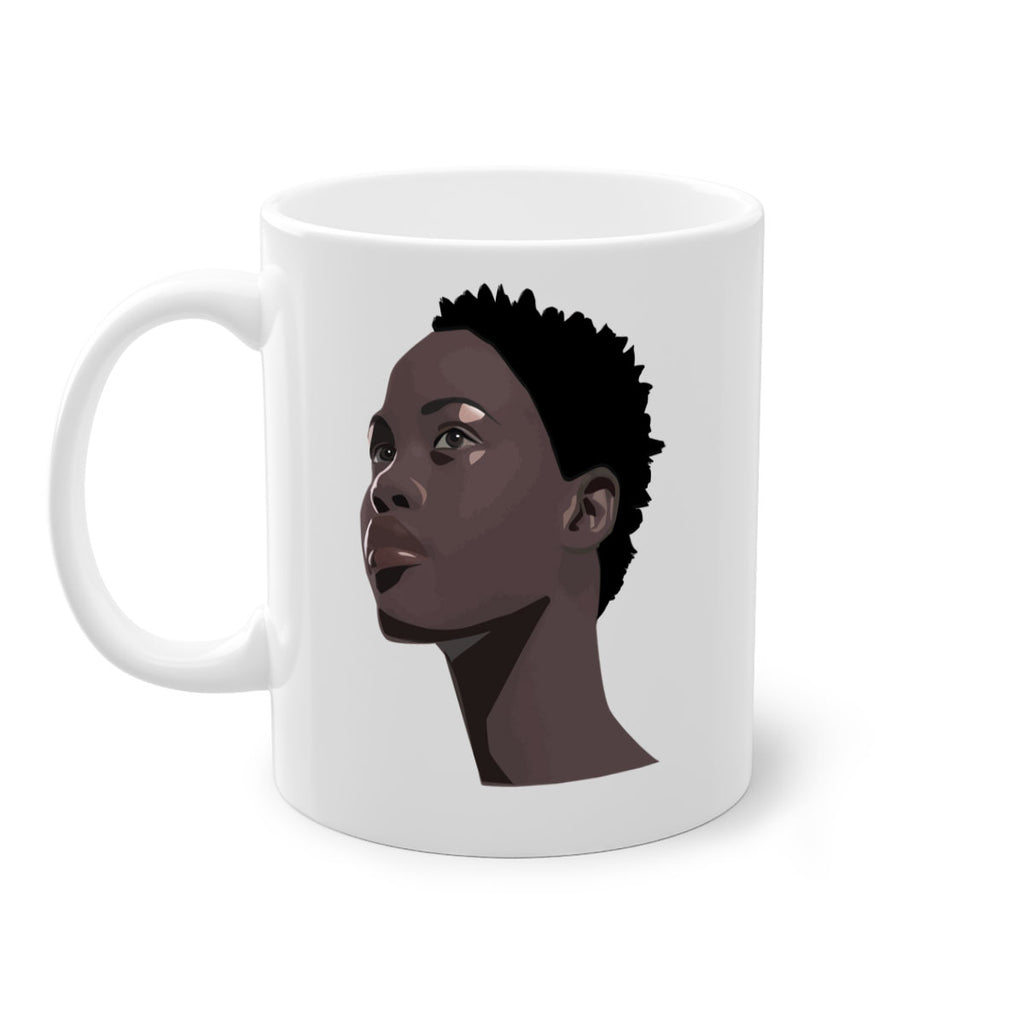 african woman portrait 88#- Black women - Girls-Mug / Coffee Cup