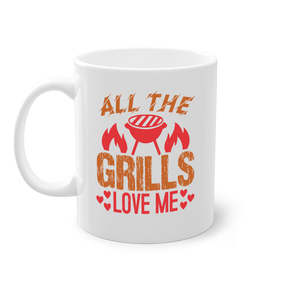 all the grills love me 50#- bbq-Mug / Coffee Cup