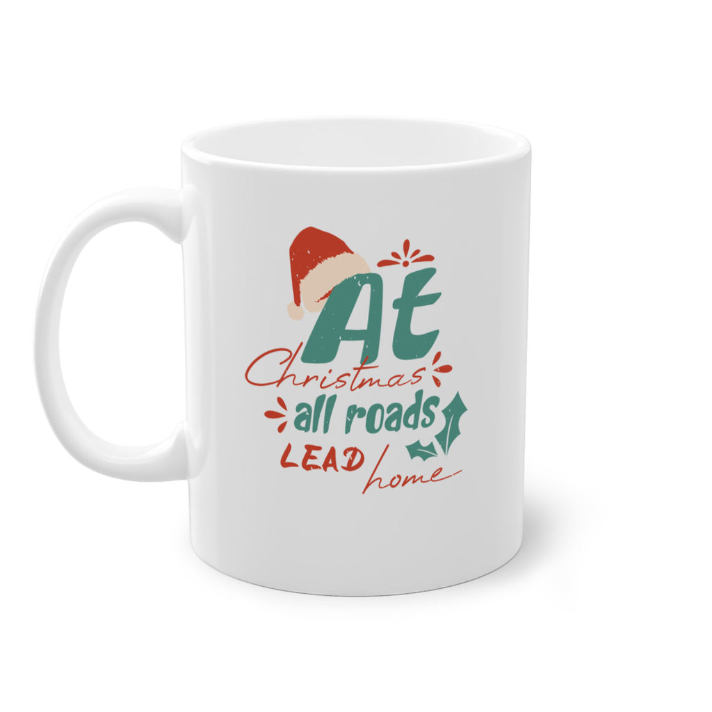 at christmas all roads 320#- christmas-Mug / Coffee Cup