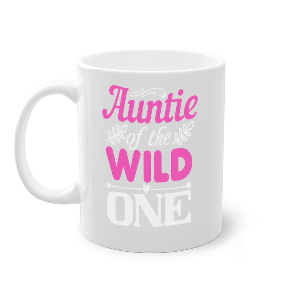 auntie of the wild one Style 63#- aunt-Mug / Coffee Cup