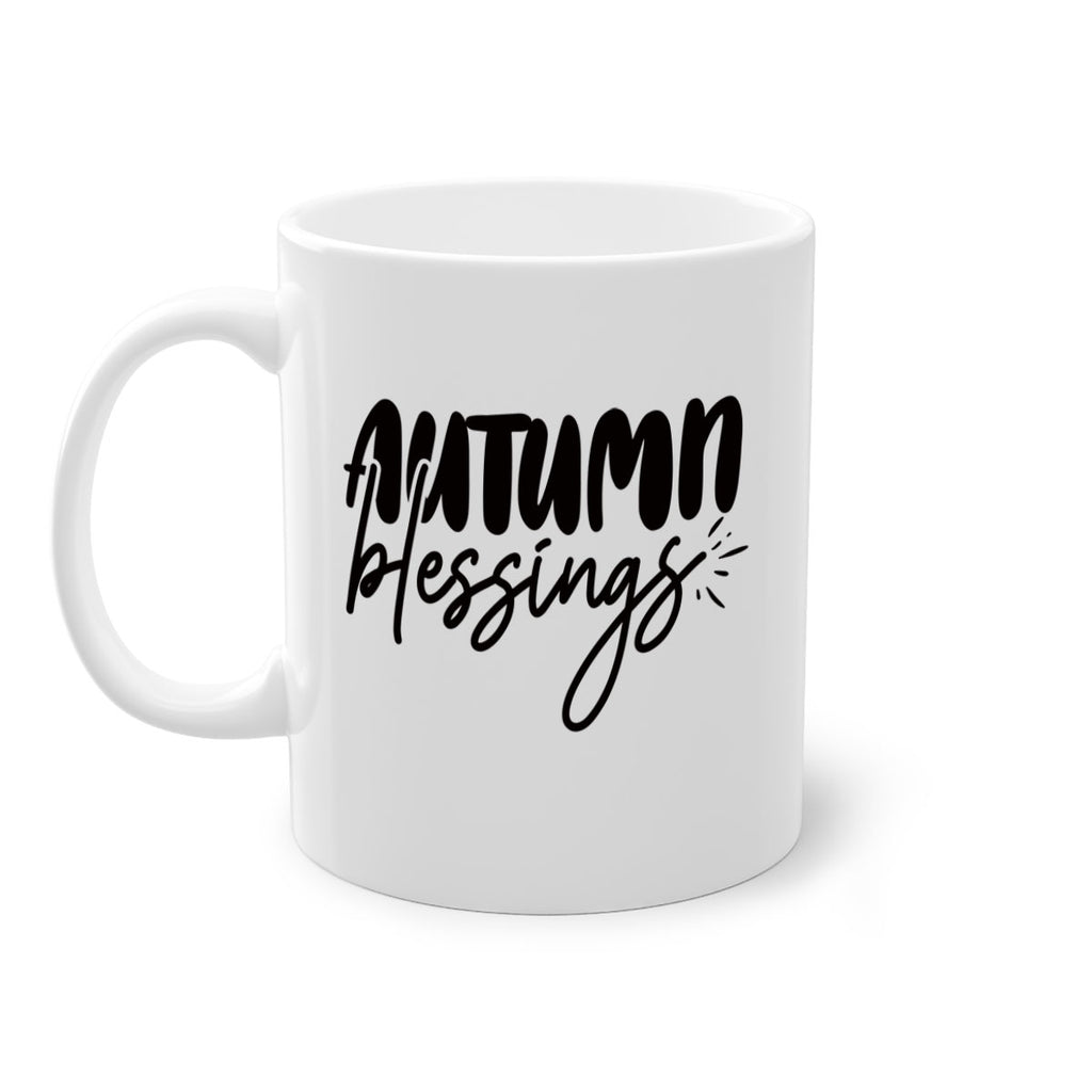 autumn blessings 65#- thanksgiving-Mug / Coffee Cup