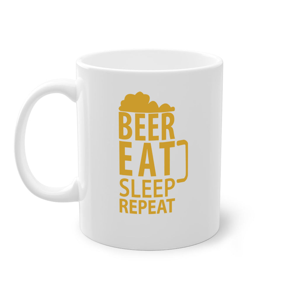 beer eat sleep 109#- beer-Mug / Coffee Cup