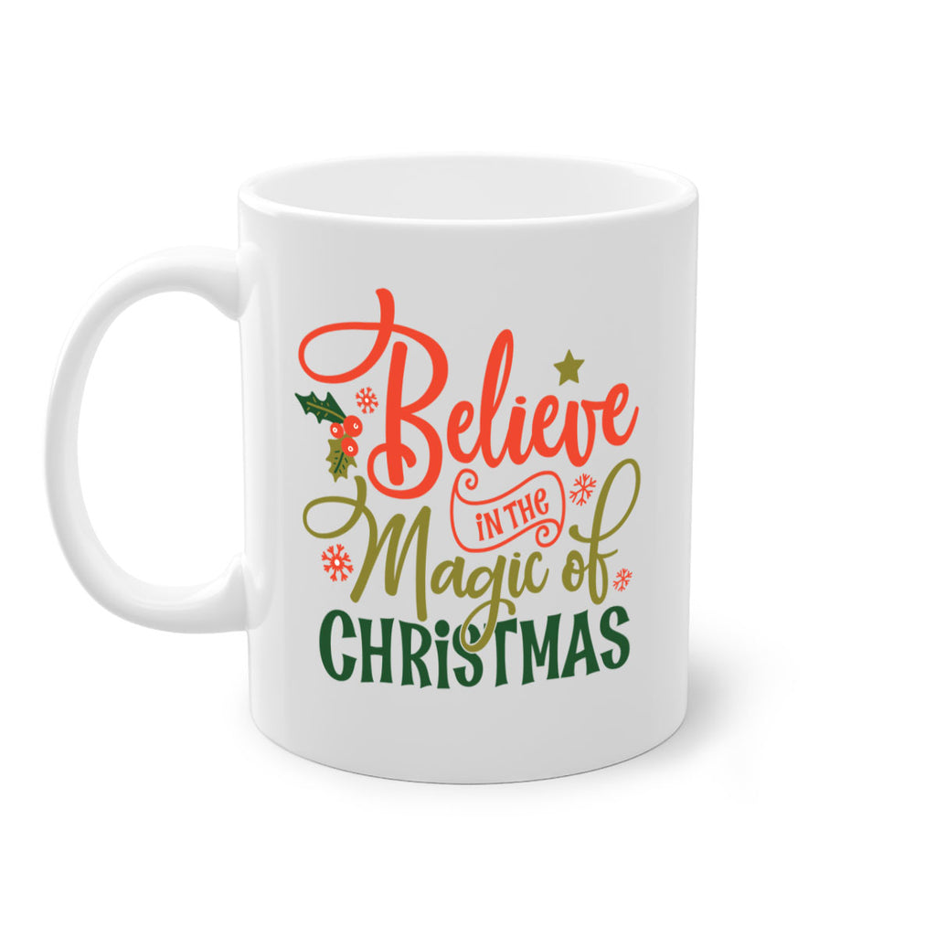 believe in the magic of christmas style 76#- christmas-Mug / Coffee Cup