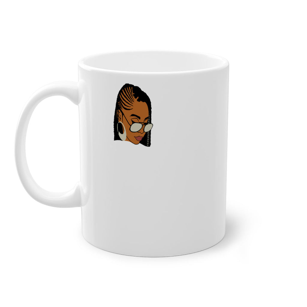 black afro 39#- Black women - Girls-Mug / Coffee Cup