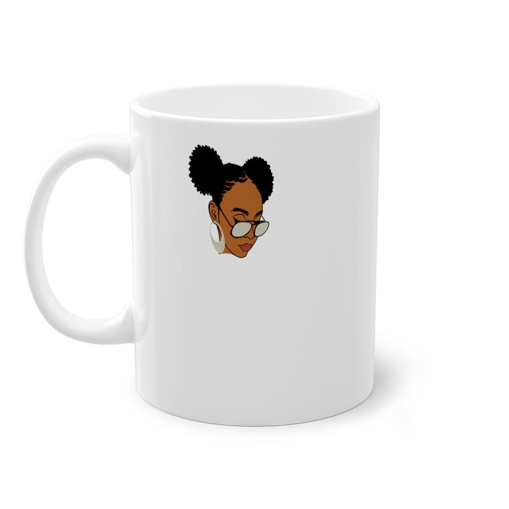 black afro 41#- Black women - Girls-Mug / Coffee Cup