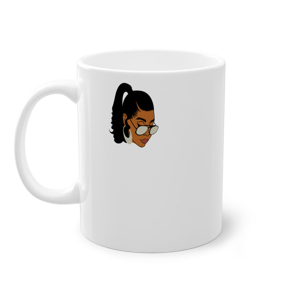 black afro 42#- Black women - Girls-Mug / Coffee Cup