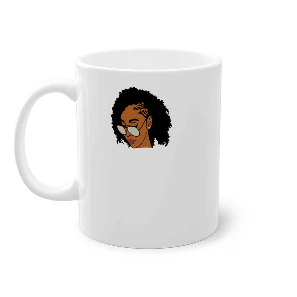 black afro 47#- Black women - Girls-Mug / Coffee Cup