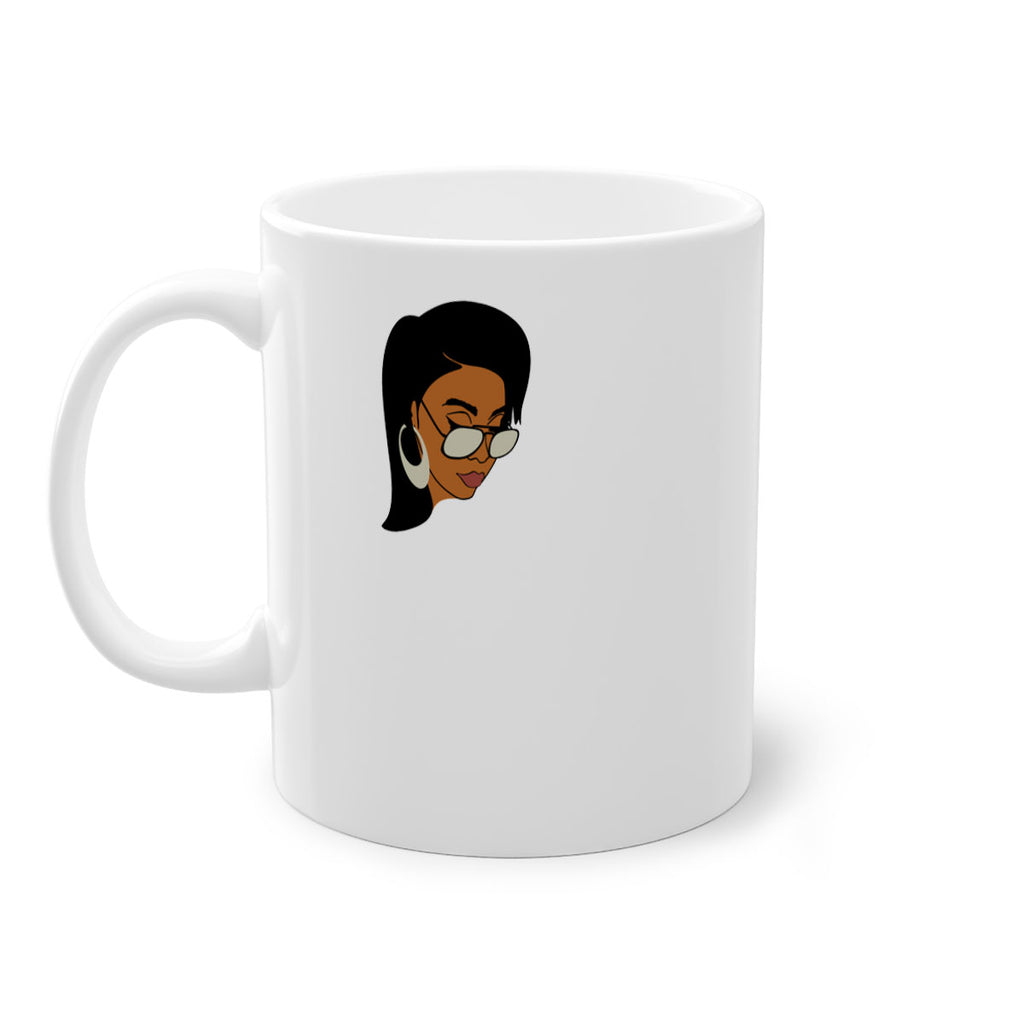 black afro 48#- Black women - Girls-Mug / Coffee Cup