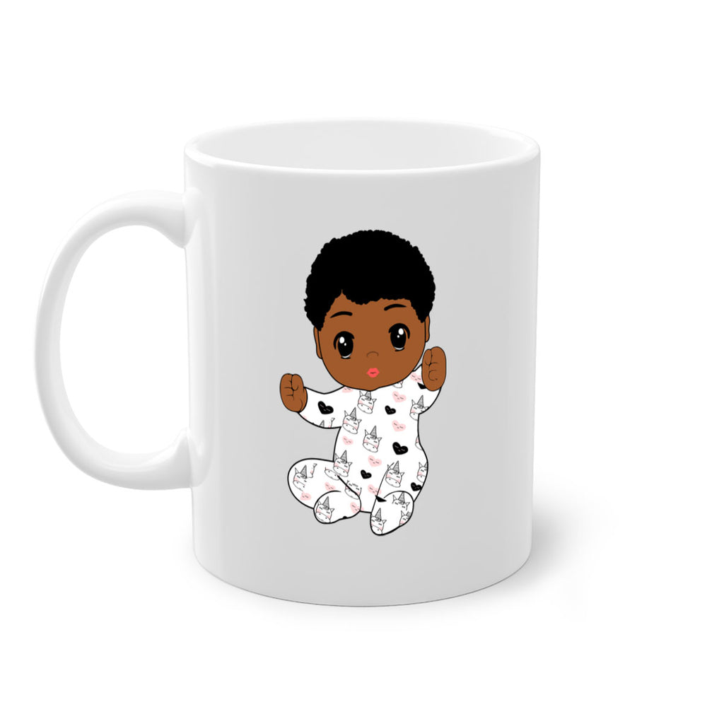 black baby boy 8#- Black men - Boys-Mug / Coffee Cup