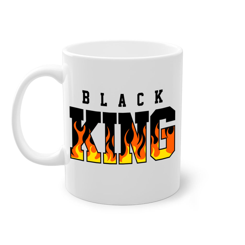 black king flames 232#- black words - phrases-Mug / Coffee Cup