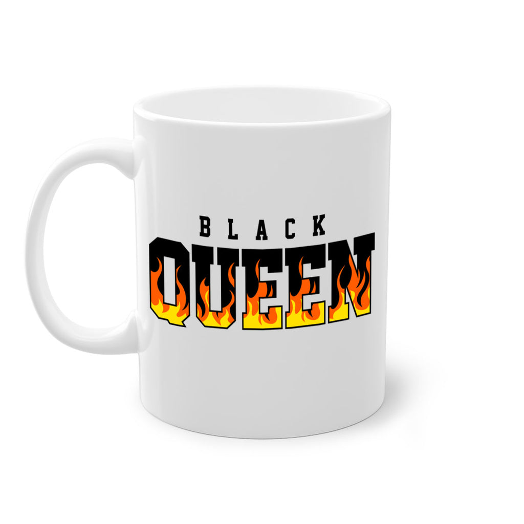 black queen flames 220#- black words - phrases-Mug / Coffee Cup