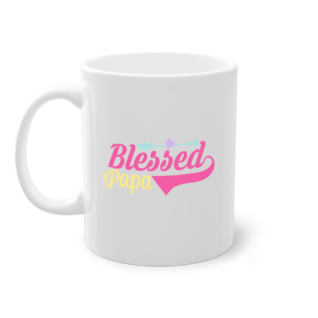 blessed papa 73#- grandpa-Mug / Coffee Cup