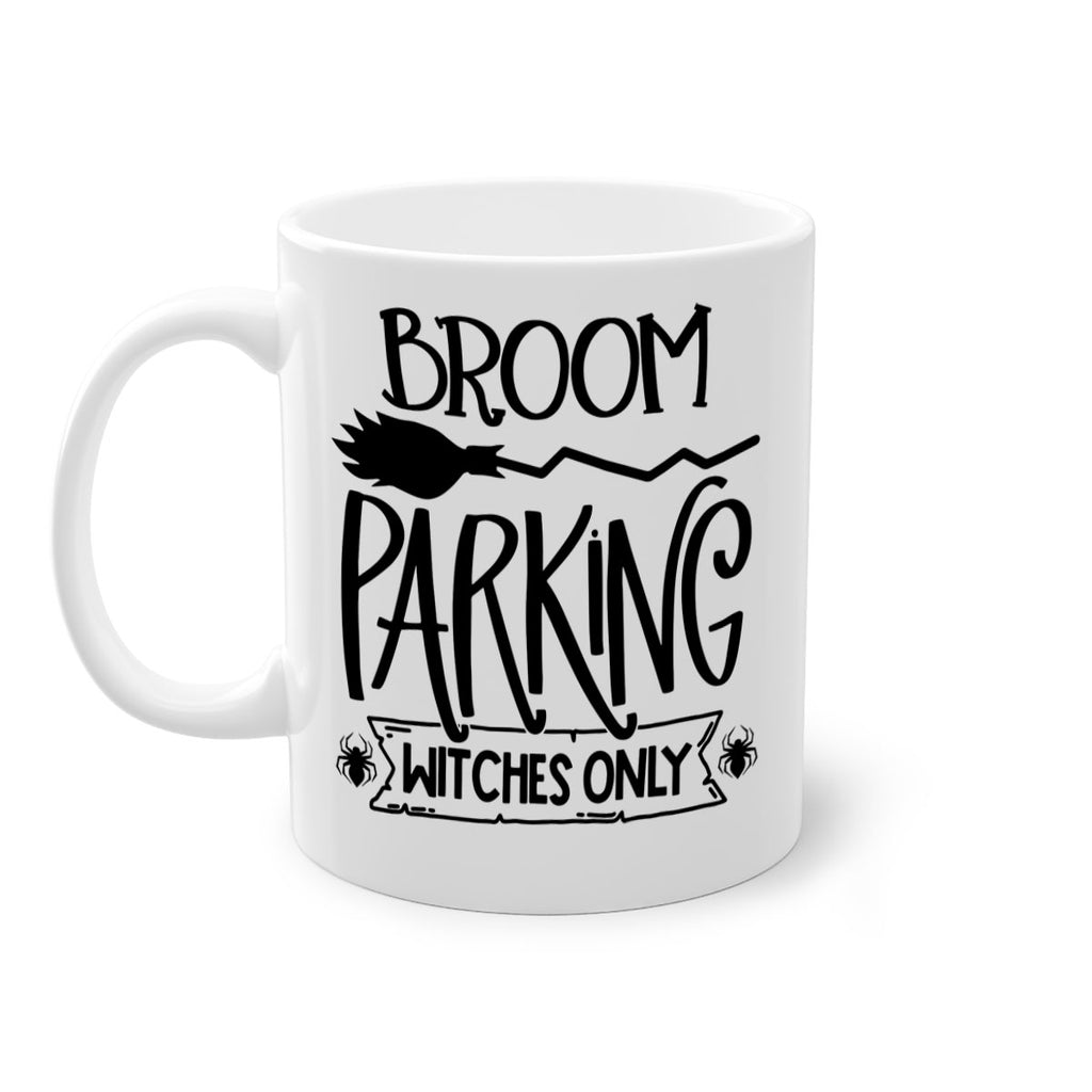 broom parking witches only 84#- halloween-Mug / Coffee Cup