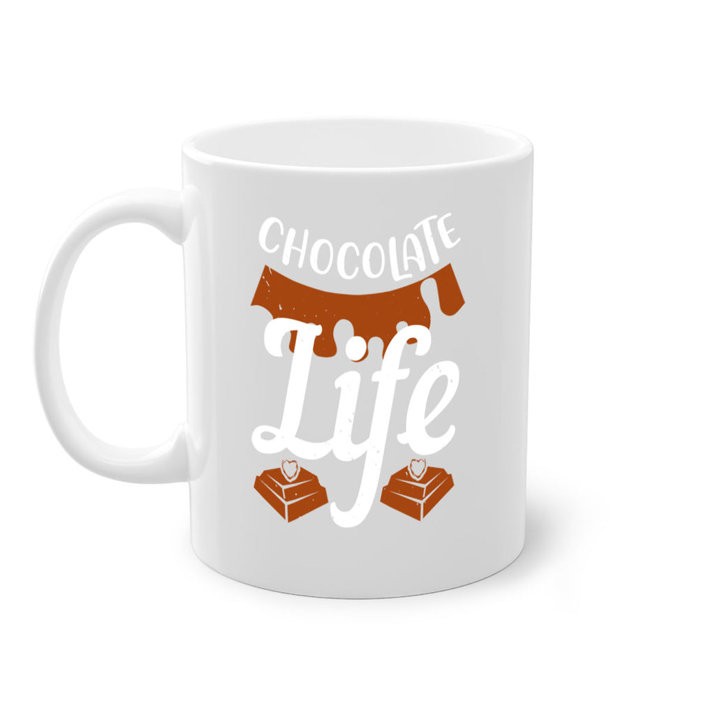 chocolate life 45#- chocolate-Mug / Coffee Cup